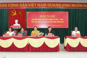 Lựa chọn một số vấn đề cử tri quan tâm, khiếu nại để giám sát chuyên sâu