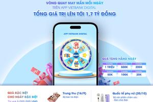 Vietbank ra mắt chương trình khuyến mãi “Quà tặng tiền tỷ - Chào Thu hết ý”