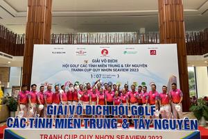 Đội Nữ Quảng Bình đoạt cúp Vàng tại Giải Vô địch Hội Golf các tỉnh miền Trung Tây Nguyên 2024