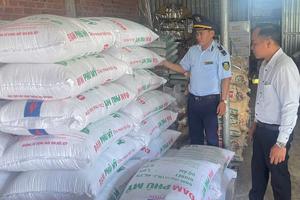 Vi phạm quy định sản xuất phân bón, một doanh nghiệp bị phạt hơn 180 triệu đồng