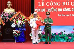 Thái Bình có tân Giám đốc Công an tỉnh
