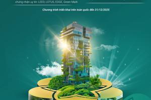 BIDV dành 10.000 tỷ đồng tài trợ các dự án “Công trình Xanh”