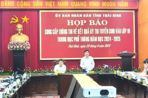 Vụ lùm xùm thi lớp 10 ở Thái Bình: Lấy cái đúng sửa cái sai, sai đến đâu, xử lý đến đấy, không bao che

