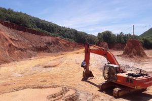 Hủy kết quả đấu giá mỏ đất 10ha ở xã Tượng Lĩnh và Thăng Bình