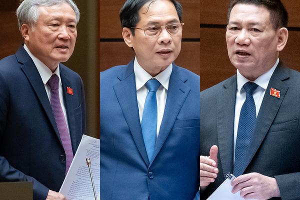 新たに3人の副首相が国会で承認された