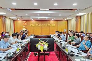 Thanh tra Chính phủ làm việc với Thái Bình về công tác tiếp công dân phục vụ đại hội Đảng