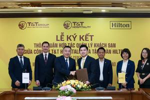 T&T Group hợp tác cùng Hilton mang thương hiệu khách sạn hàng đầu thế giới đến ĐBSCL