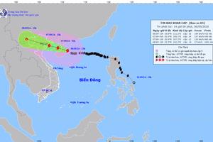 Bão Yagi sẽ đổ bộ Quảng Ninh-Thanh Hóa từ chiều 7/9