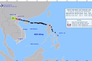 Bão số 3 suy yếu thành áp thấp nhiệt đới, đề phòng mưa lớn, lũ quét, sạt lở