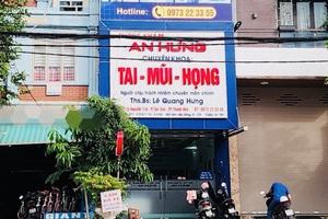 Kiểm tra, xử phạt các cơ sở y tế hành nghề tư nhân