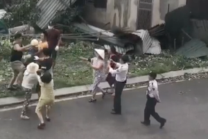 Công dân lại bị đánh đập dã man tại Chung cư Osaka Complex