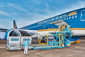 Vietnam Airlines vận chuyển miễn phí hàng hóa cứu trợ  
