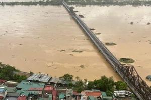 Lũ lớn trên sông Hồng tại Hà Nội có khả năng đạt đỉnh vào trưa nay (11/9) 