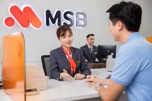 Chung tay hỗ trợ khách hàng mùa lũ, MSB giảm lãi suất cho vay