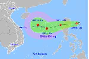 Cơn bão mới sẽ phức tạp hơn nhiều so với siêu bão Yagi và có 2 kịch bản có thể xảy ra 