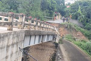 Tỉnh Hoà Bình thông tin nguyên nhân sập cầu trên Tỉnh lộ 445