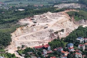 Bắc Giang xử phạt nhiều vi phạm khoáng sản khi thanh tra, kiểm tra