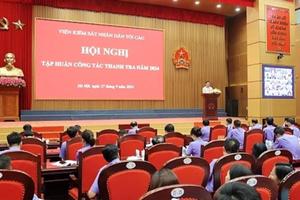 Thanh tra Viện Kiểm sát Nhân dân Tối cao tập huấn công tác năm 2024