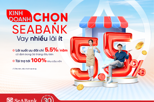 SeABank dành 5.000 tỷ đồng cho vay khách hàng cá nhân bổ sung vốn kinh doanh