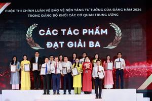 Báo Thanh tra đoạt 2 giải Ba tại Cuộc thi Chính luận bảo vệ nền tảng tư tưởng của Đảng năm 2024