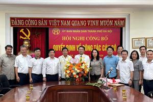 Hà Nội bổ nhiệm Giám đốc Ban Quản lý Dự án Đầu tư xây dựng công trình giao thông

