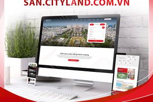 CityLand Group chính thức ra mắt website kinh doanh bất động sản