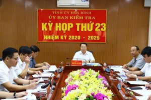 Hòa Bình: Thực hiện nghiêm túc công tác xây dựng Đảng