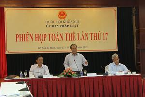 Thẩm tra báo cáo công tác giải quyết KNTC năm 2014 của Chính phủ