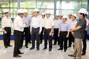 Đại tướng Trần Đại Quang thăm Tổ hợp Interpol Toàn cầu