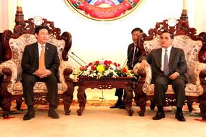 Thủ tướng Lào mong muốn kinh tế Lào - Việt cùng phát triển, đi vào chiều sâu