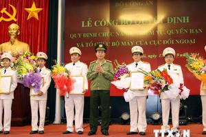 Bộ Công an ra mắt Cục Đối ngoại đẩy mạnh hợp tác quốc tế