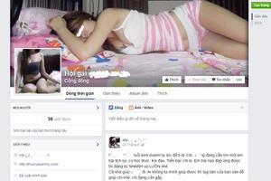 Thâm nhập chốn “lầu xanh” ngập tràn trên Facebook