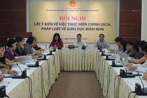 Phổ cập giáo dục mầm non vào 2015: "Phải có phép mầu"