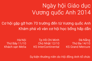 Ngày hội Giáo dục Vương quốc Anh 2014