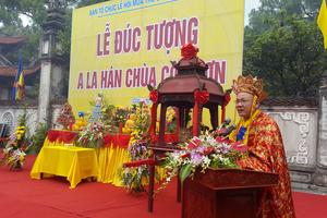 Hải Dương: Đúc tượng A La Hán chùa Côn Sơn