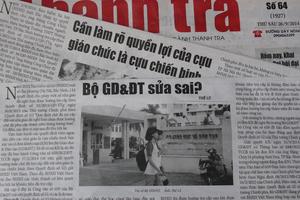 Bộ GD&ĐT bị “tuýt còi” vì ra văn bản trái luật