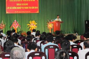  Khai giảng lớp bồi dưỡng nghiệp vụ thanh tra