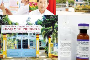 Tiêm nhầm nước cất cho 60 trẻ: Yếu y thuật hay kém y đức?