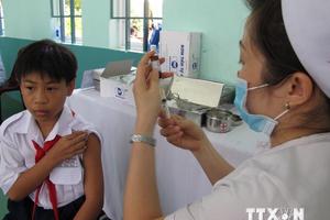 Đã có hơn 757.000 trẻ được tiêm miễn phí vắcxin sởi-rubella