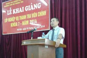 Khai giảng lớp thanh tra viên chính khóa 7 