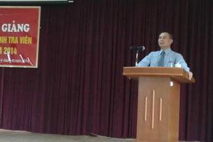 Khai giảng lớp nghiệp vụ thanh tra viên khóa 13 