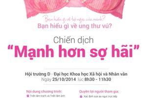 "Mạnh hơn sợ hãi"
