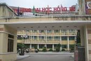  Phó Khoa của Đại học Hồng Đức bị bắt