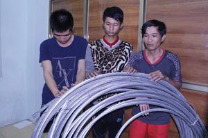 Cảnh sát cơ động bắt ổ trộm cáp điện