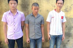 Bắt giữ 3 đối tượng bị truy nã