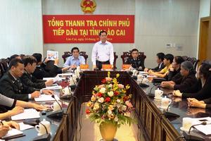 Tổng Thanh tra tiếp công dân SaPa