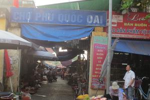 Sau khiếu nại, chợ Phủ Quốc Oai khai thác đạt 98% doanh số