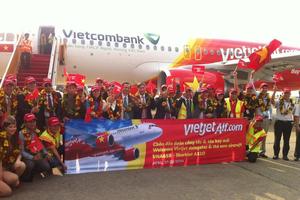 Airbus A320 đầu tiên thuộc sở hữu của Vietjet đã về đến Việt Nam 