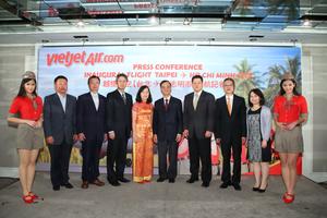 Vietjet khai trương đường bay TP HCM - Đài Bắc