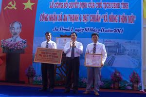  Xã đầu tiên cán đích Nông thôn mới